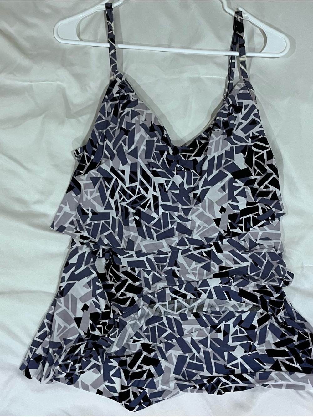 Magicsuit Miraclesuit Rita Size 12 Tankini Top Swimsuit Beach Pool Bathing Suit
